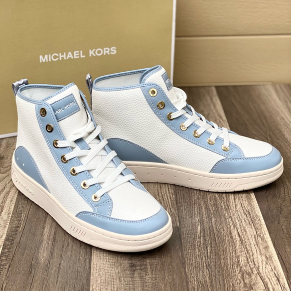 Michael Kors Shea Mid High Top Sneakers - Picture 2 of 9